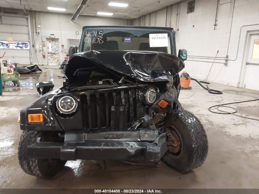 2006 Jeep Wrangler X VIN: 1J4FA39S86P764718 Lot: 40154408