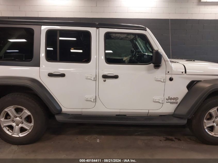 2018 Jeep Wrangler Unlimited Sport S 4X4 VIN: 1C4HJXDG8JW280507 Lot: 40154411