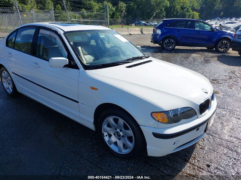 2002 BMW 325 I VIN: WBAET37492NG82566 Lot: 40154421