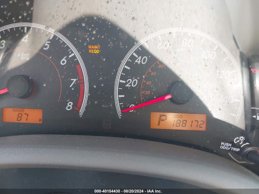 2009 Toyota Corolla Xle VIN: 1NXBU40E59Z028894 Lot: 40154430