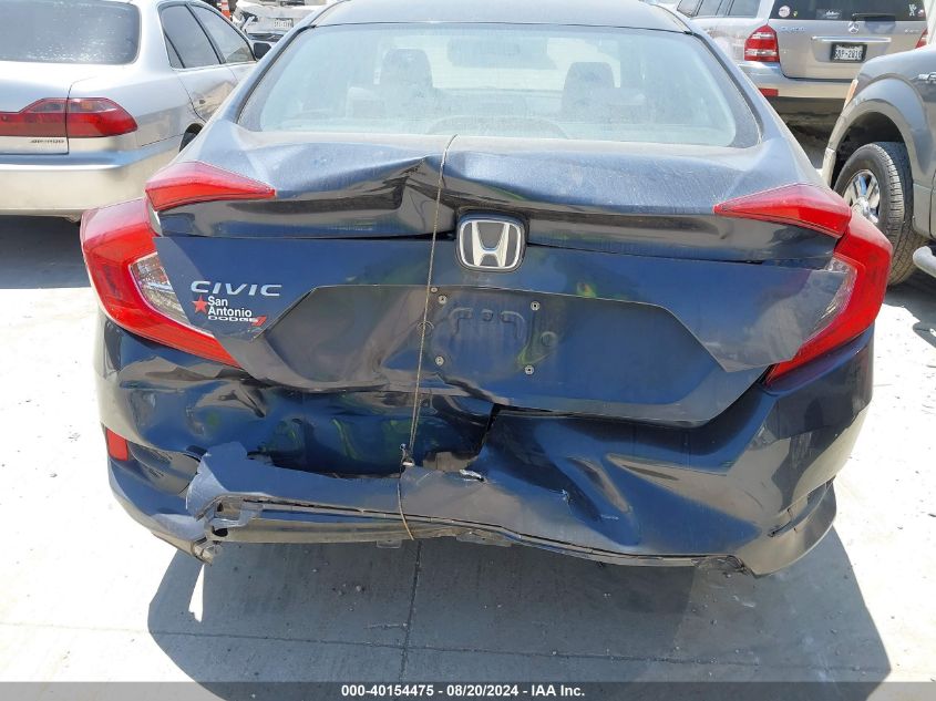 2018 Honda Civic Lx VIN: 19XFC2F51JE022680 Lot: 40154475