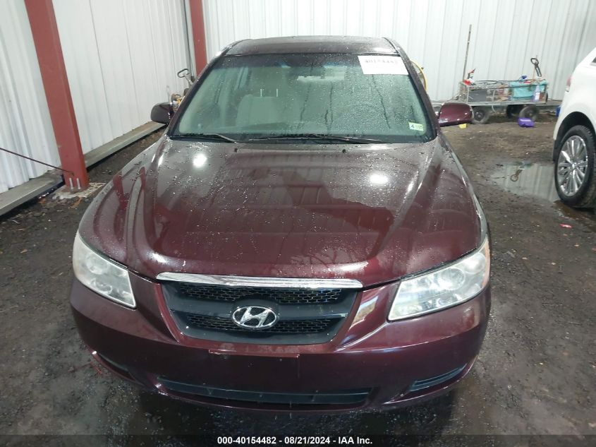 2006 Hyundai Sonata Gl VIN: 5NPET46C96H128870 Lot: 40154482