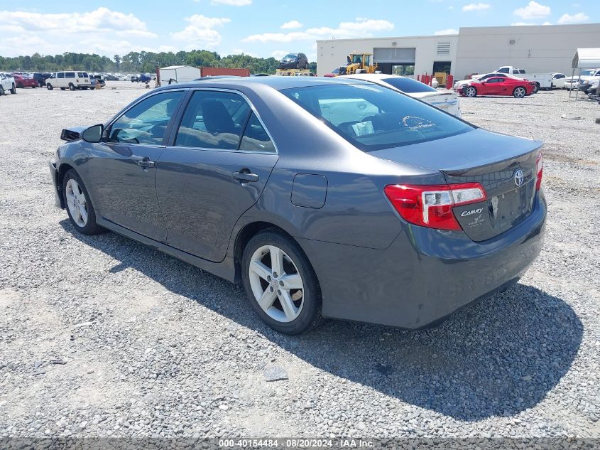 2012 Toyota Camry Se VIN: 4T1BF1FKXCU191201 Lot: 40154484