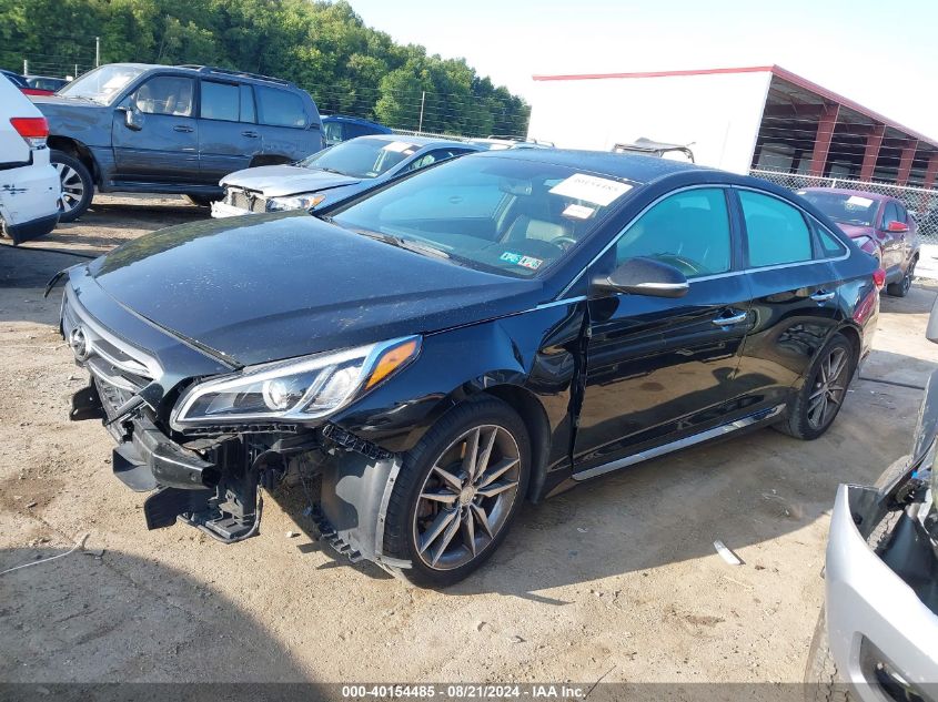 2015 Hyundai Sonata Sport/Limited VIN: 5NPE34AB8FH092457 Lot: 40154485