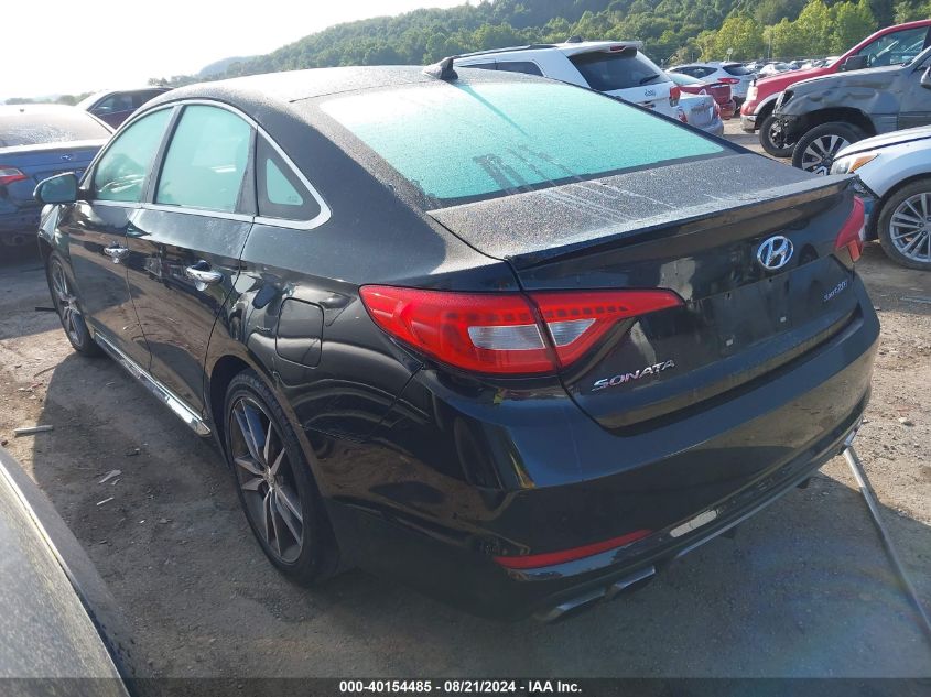 2015 HYUNDAI SONATA SPORT 2.0T - 5NPE34AB8FH092457