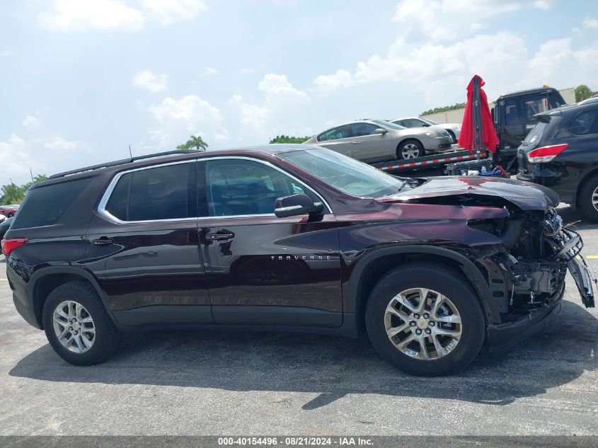 2021 Chevrolet Traverse Awd Lt Leather VIN: 1GNEVHKW4MJ216769 Lot: 40154496