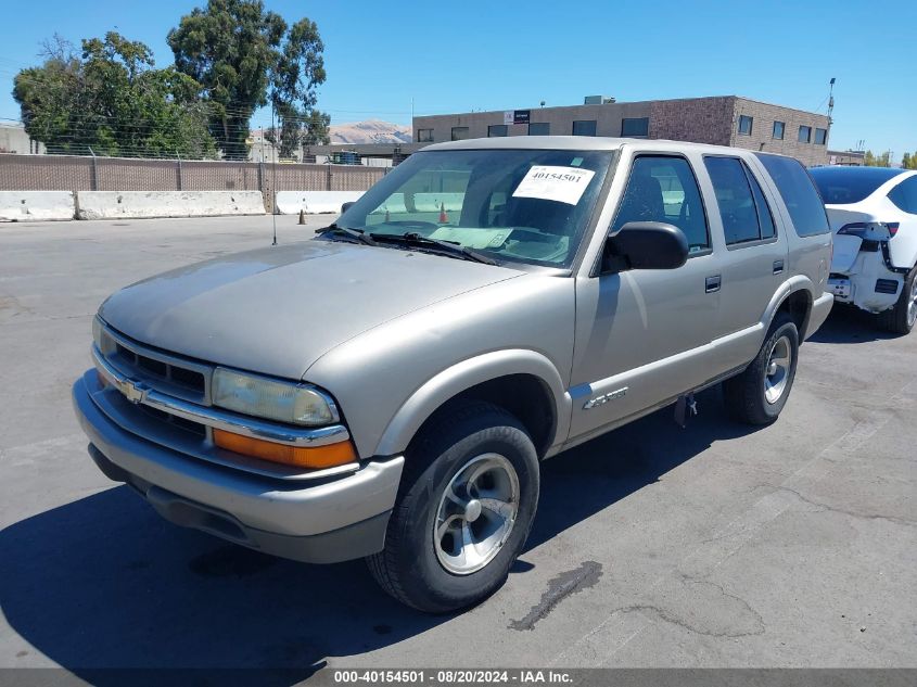 2004 Chevrolet Blazer Ls VIN: 1GNCS13X84K169058 Lot: 40154501