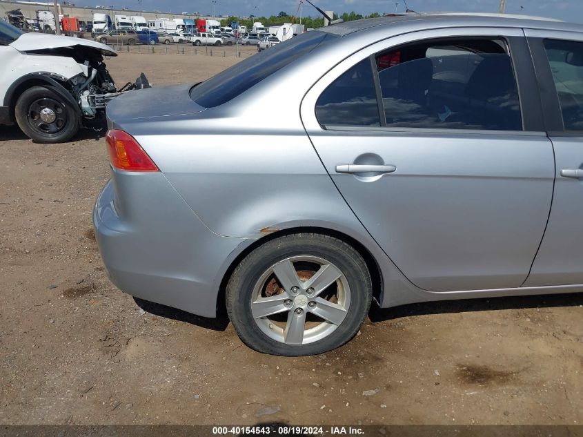 2008 Mitsubishi Lancer De/Es VIN: JA3AU26U68U018973 Lot: 40154543