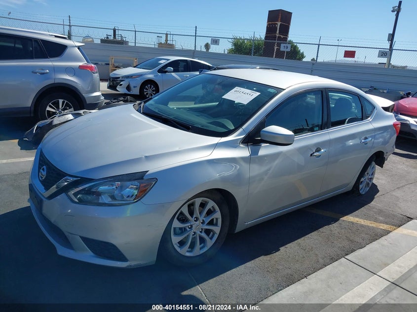 VIN 3N1AB7AP5JL633667 2018 NISSAN SENTRA SV