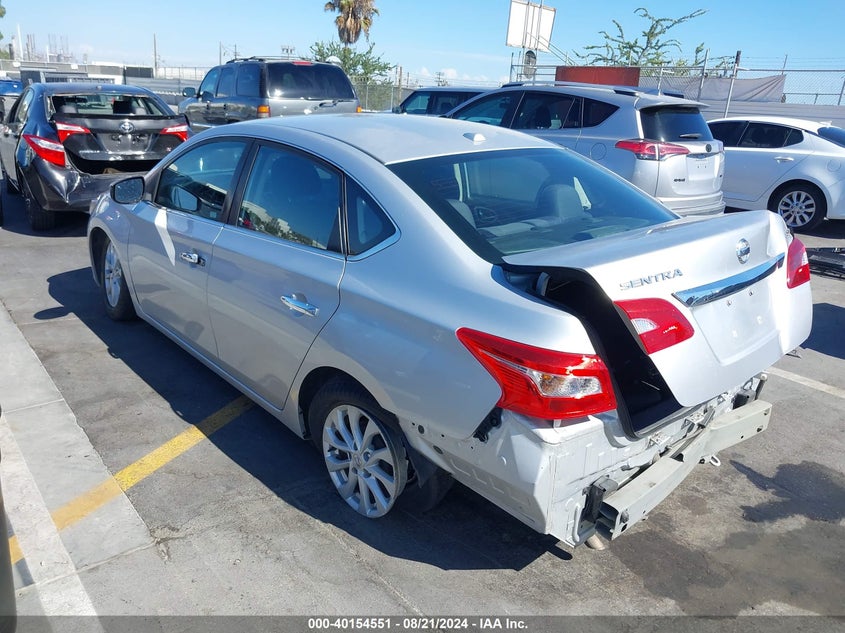 VIN 3N1AB7AP5JL633667 2018 NISSAN SENTRA SV