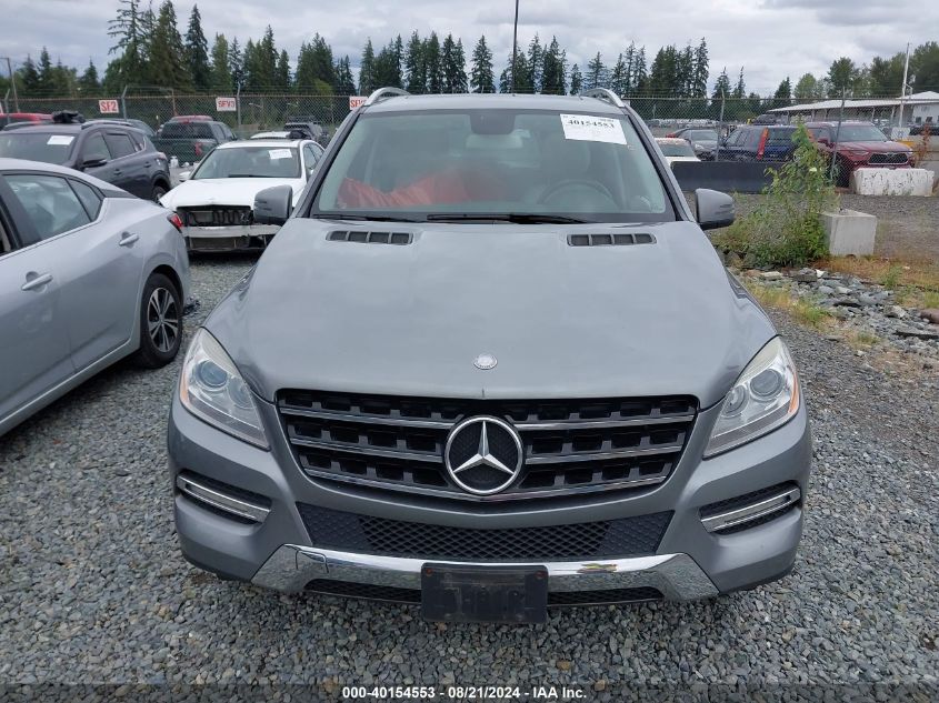 2012 Mercedes-Benz Ml 350 4Matic VIN: 4JGDA5HB6CA002511 Lot: 40154553