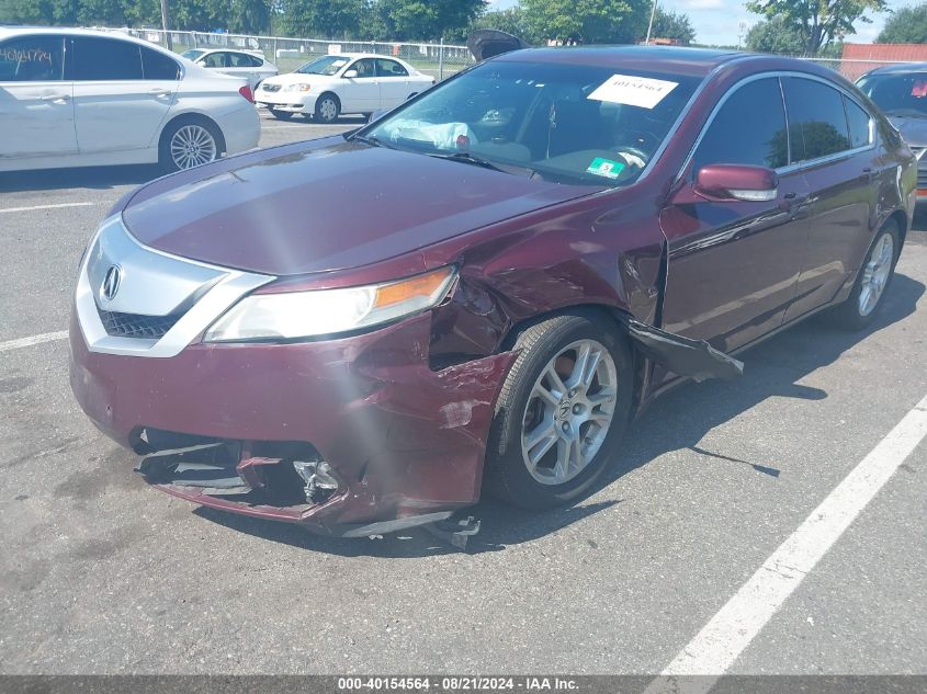 2010 Acura Tl VIN: 19UUA8F29AA018516 Lot: 40154564