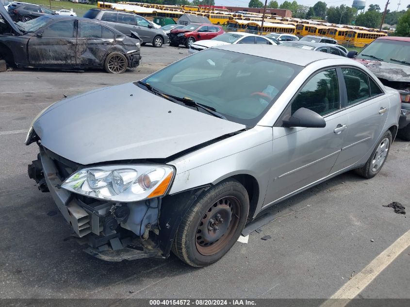 2007 Pontiac G6 Value Leader/Base VIN: 1G2ZF58B474240782 Lot: 40154572