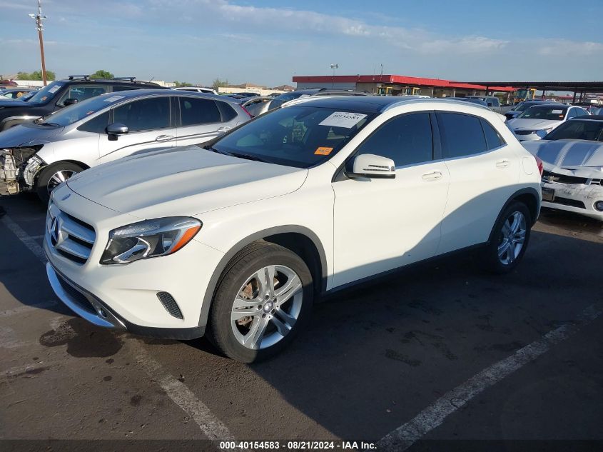 WDCTG4EB5HJ360598 2017 MERCEDES-BENZ GLA CLASS - Image 2