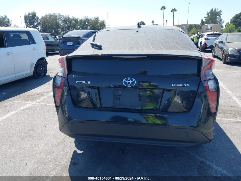 2016 Toyota Prius Three VIN: JTDKARFUXG3029230 Lot: 40154601