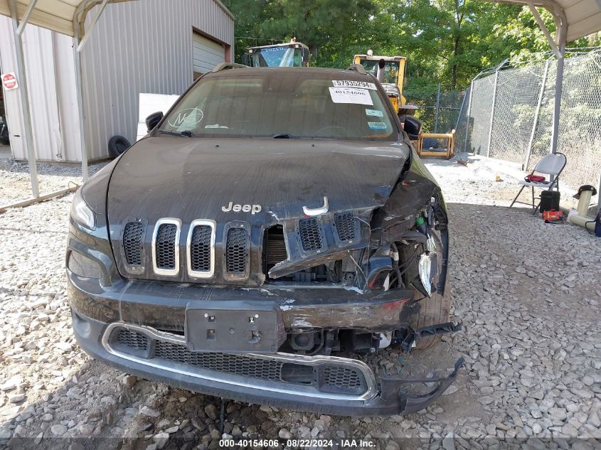 2014 Jeep Cherokee Limited VIN: 1C4PJLDS9EW319281 Lot: 40154606