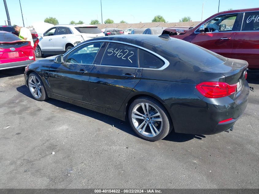 2019 BMW 430I Gran Coupe VIN: WBA4J1C5XKBM15746 Lot: 40154622