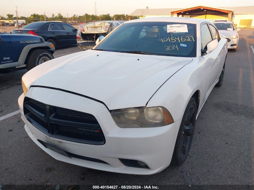 2014 Dodge Charger Sxt Plus VIN: 2C3CDXHG8EH166057 Lot: 40154627