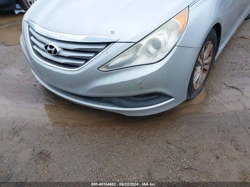 2014 Hyundai Sonata Gls VIN: 5NPEB4AC8EH902860 Lot: 40154682