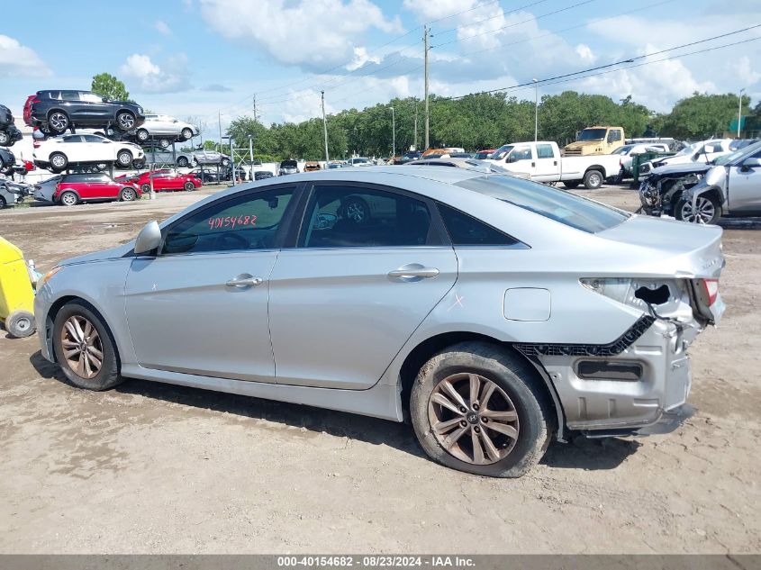 2014 Hyundai Sonata Gls VIN: 5NPEB4AC8EH902860 Lot: 40154682