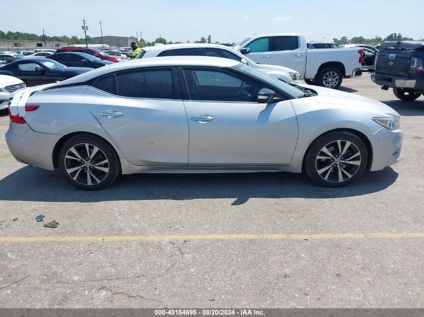 2018 Nissan Maxima 3.5S/Sv/Sl/Sr/Plat VIN: 1N4AA6AP7JC360887 Lot: 40154695