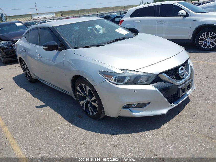 2018 Nissan Maxima 3.5S/Sv/Sl/Sr/Plat VIN: 1N4AA6AP7JC360887 Lot: 40154695