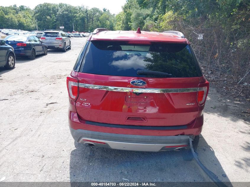 2016 Ford Explorer Xlt VIN: 1FM5K8D88GGA98979 Lot: 40154703