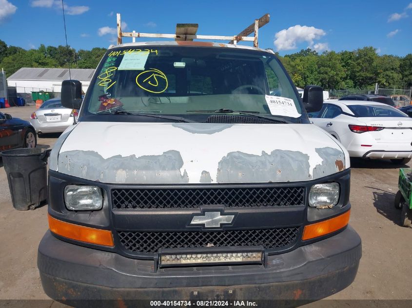 2006 Chevrolet Express Work Van VIN: 1GCGG25U561142722 Lot: 40154734