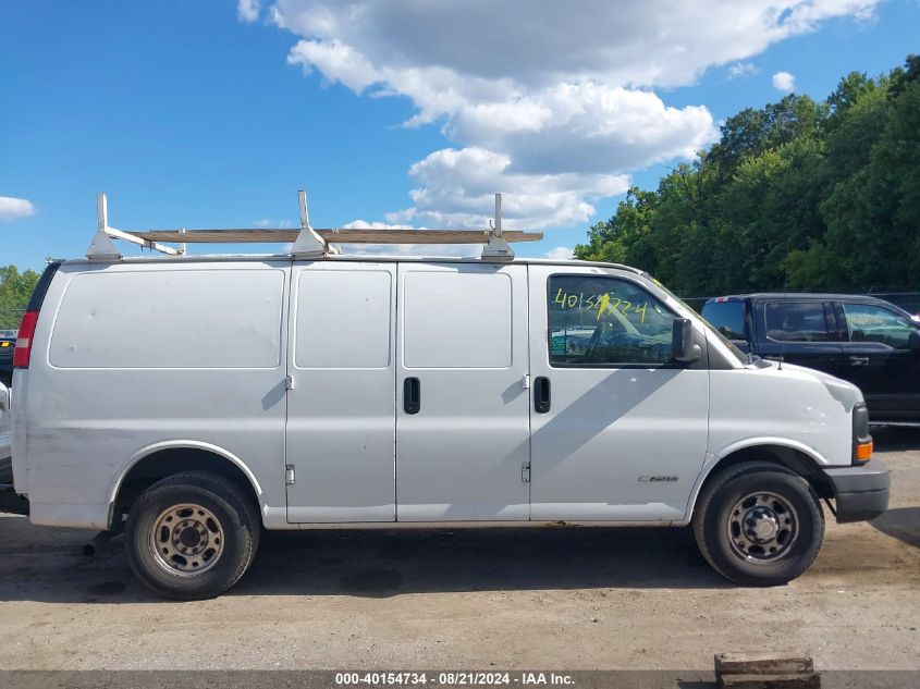 2006 Chevrolet Express Work Van VIN: 1GCGG25U561142722 Lot: 40154734