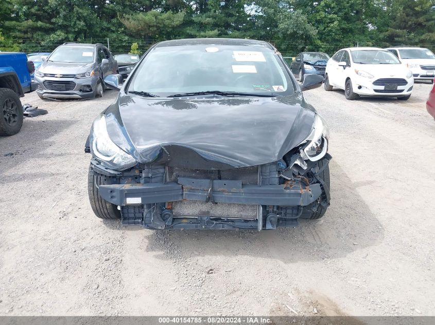 2016 Hyundai Elantra Se VIN: 5NPDH4AE3GH769987 Lot: 40154785