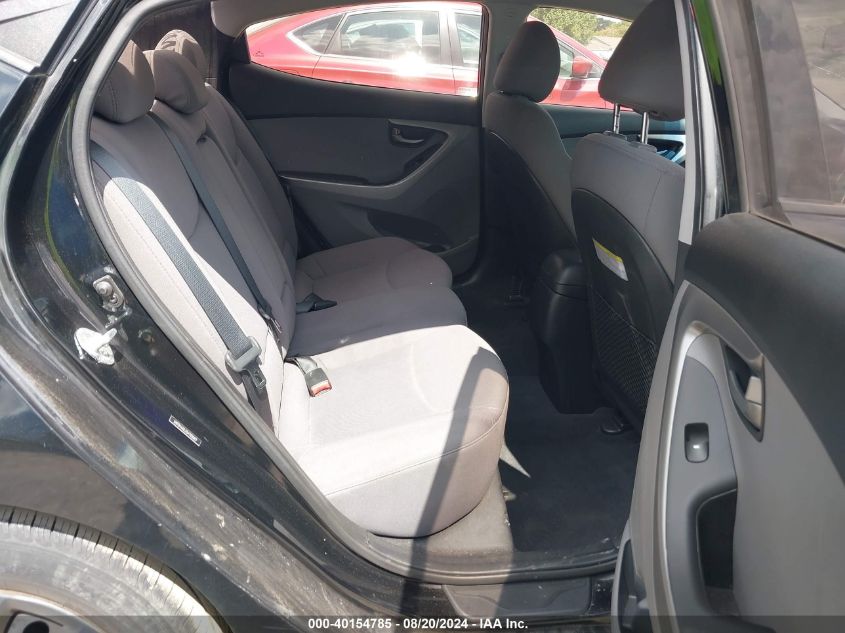 2016 Hyundai Elantra Se VIN: 5NPDH4AE3GH769987 Lot: 40154785