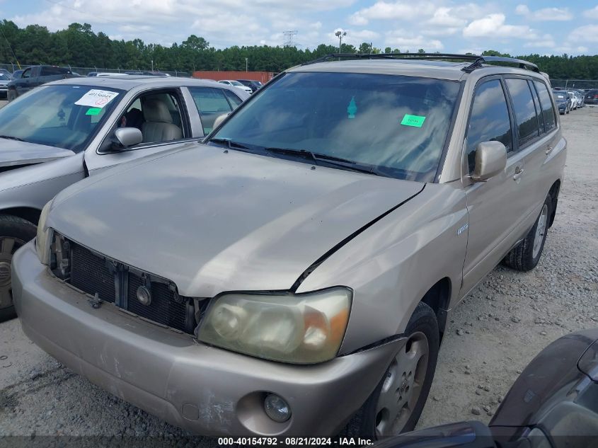 2006 Toyota Highlander Limited VIN: JTEDP21A160097472 Lot: 40154792