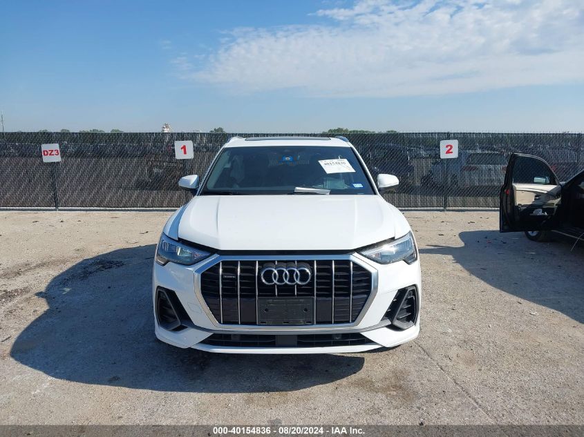 2020 Audi Q3 Premium 45 Tfsi S Line Quattro Tiptronic VIN: WA1DECF36L1115510 Lot: 40154836