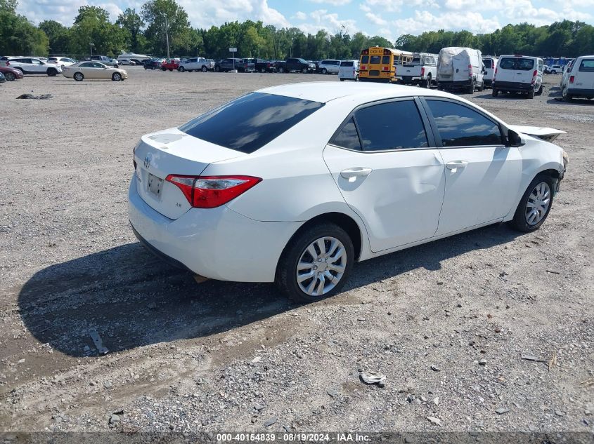 2014 Toyota Corolla Le VIN: 5YFBURHE6EP132016 Lot: 40154839