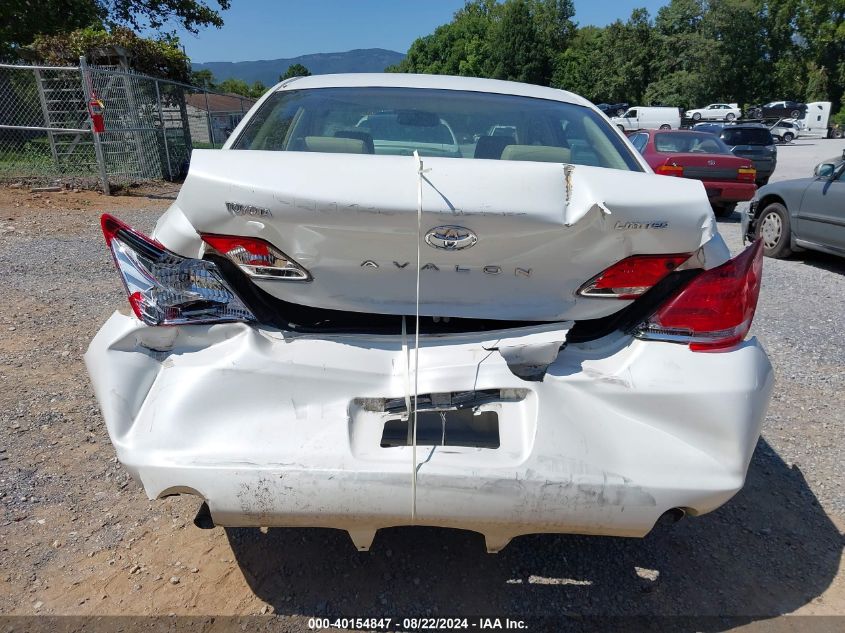 2007 Toyota Avalon Limited VIN: 4T1BK36B57U248899 Lot: 40154847