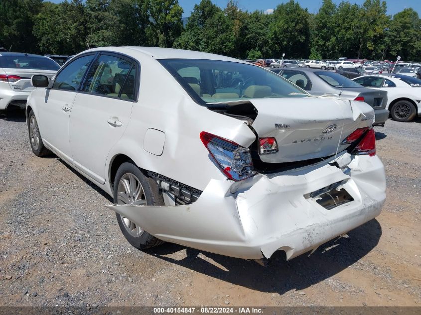 2007 Toyota Avalon Limited VIN: 4T1BK36B57U248899 Lot: 40154847