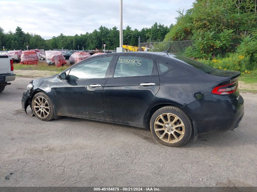 2013 Dodge Dart Limited/R/T VIN: 1C3CDFCH6DD258841 Lot: 40154875