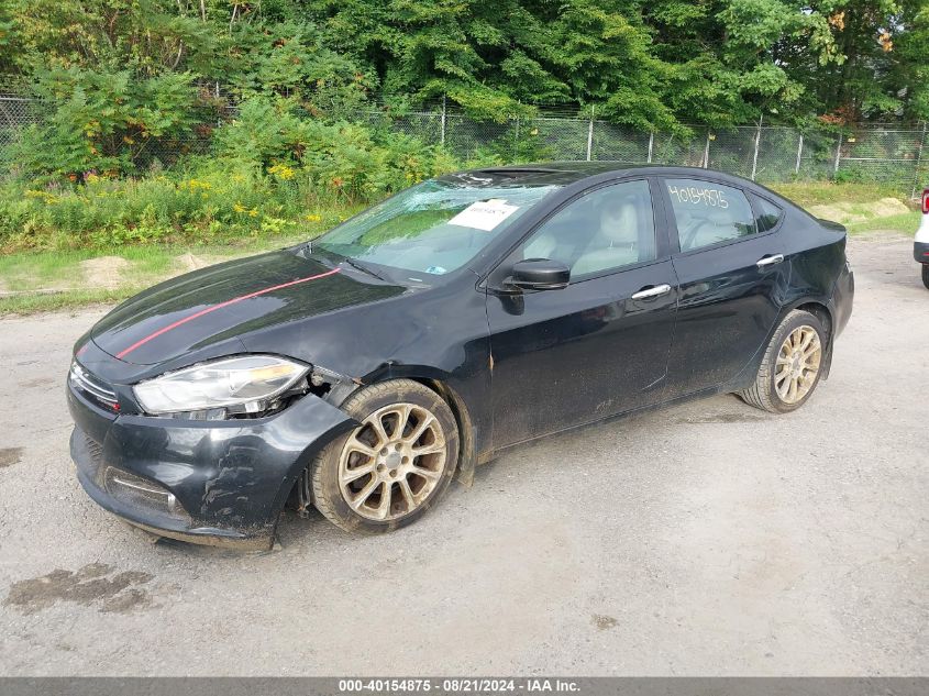 2013 Dodge Dart Limited/R/T VIN: 1C3CDFCH6DD258841 Lot: 40154875