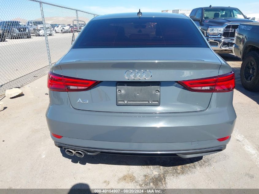 2020 Audi A3 Premium VIN: WAUAUGFF6LA096337 Lot: 40154907