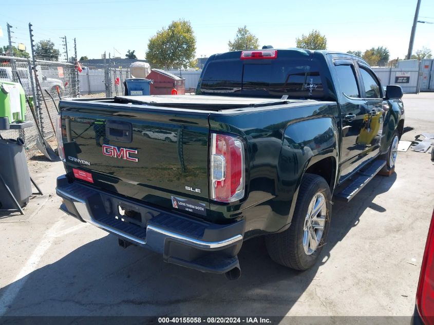 2016 GMC Canyon Sle VIN: 1GTG5CE15G1266900 Lot: 40155058