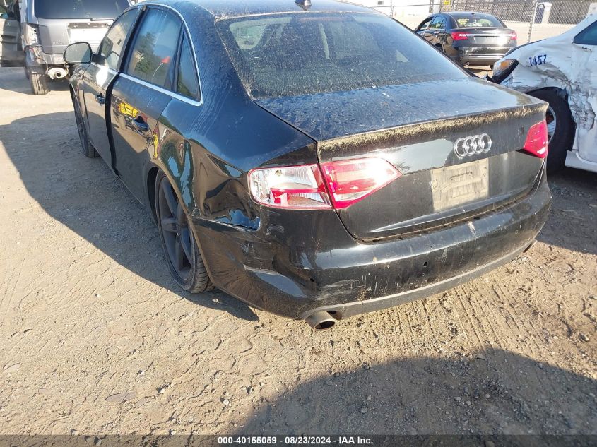 WAUMK78K89A072787 2009 Audi A4 3.2 Premium Plus