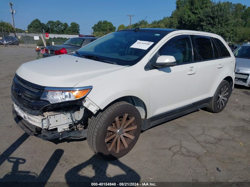 2012 Ford Edge Sel VIN: 2FMDK3J91CBA86959 Lot: 40154948