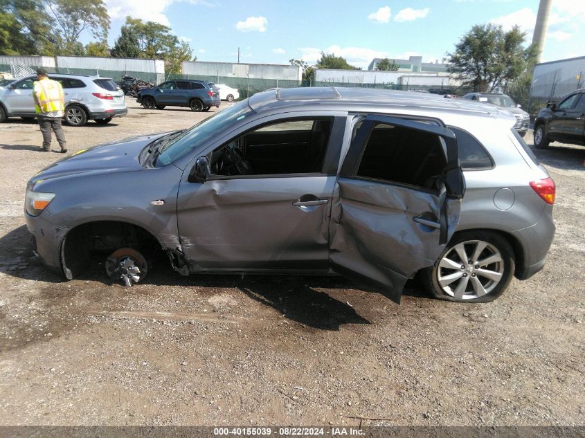 2014 Mitsubishi Outlander Sport Es VIN: 4A4AR3AU5EE006828 Lot: 40155039