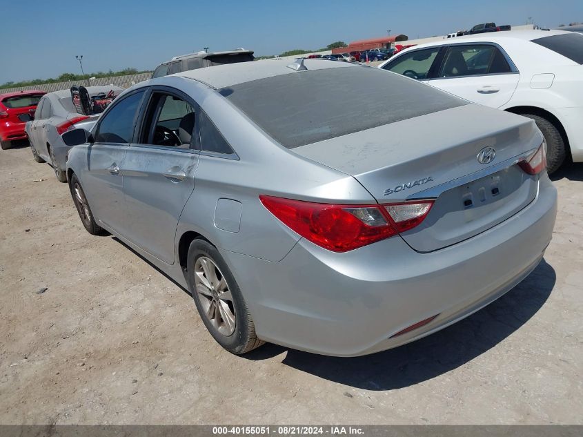 2013 Hyundai Sonata Gls VIN: 5NPEB4AC3DH724922 Lot: 40155051