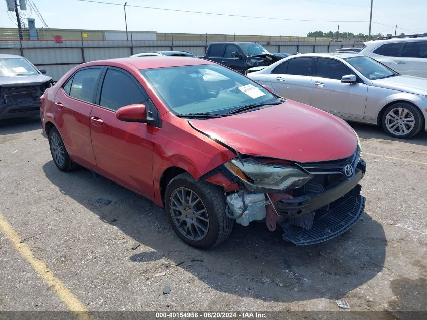 2016 TOYOTA COROLLA LE - 5YFBURHE1GP435854