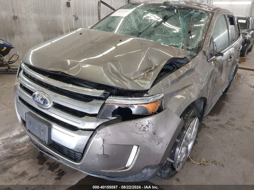 2014 Ford Edge Sel VIN: 2FMDK4JC6EBA01490 Lot: 40155087