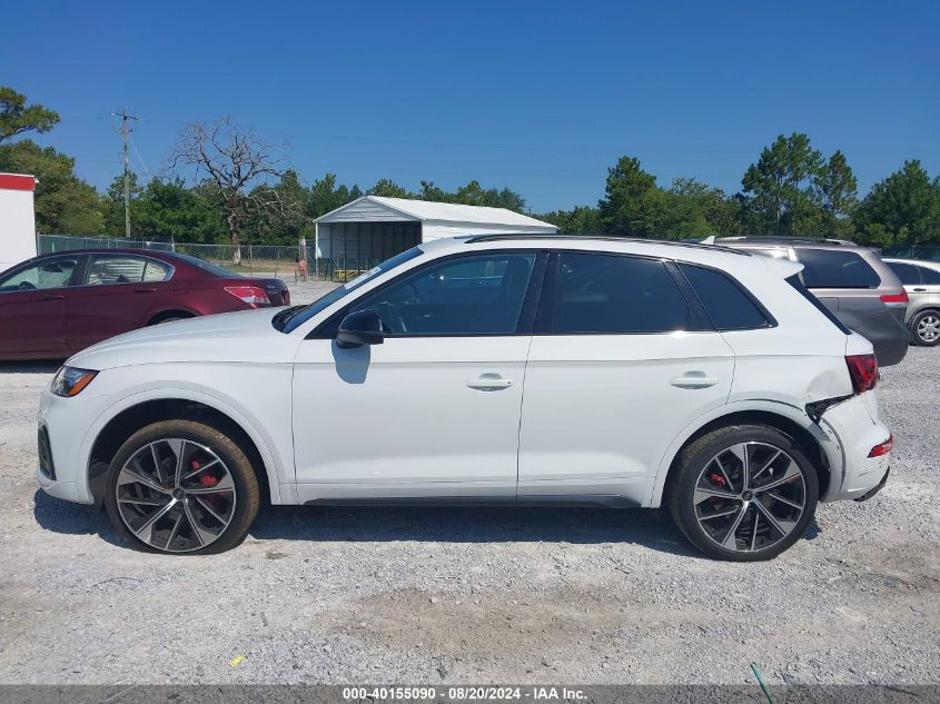 2021 Audi Sq5 Premium Plus VIN: WA1B4AFY8M2049466 Lot: 40155090