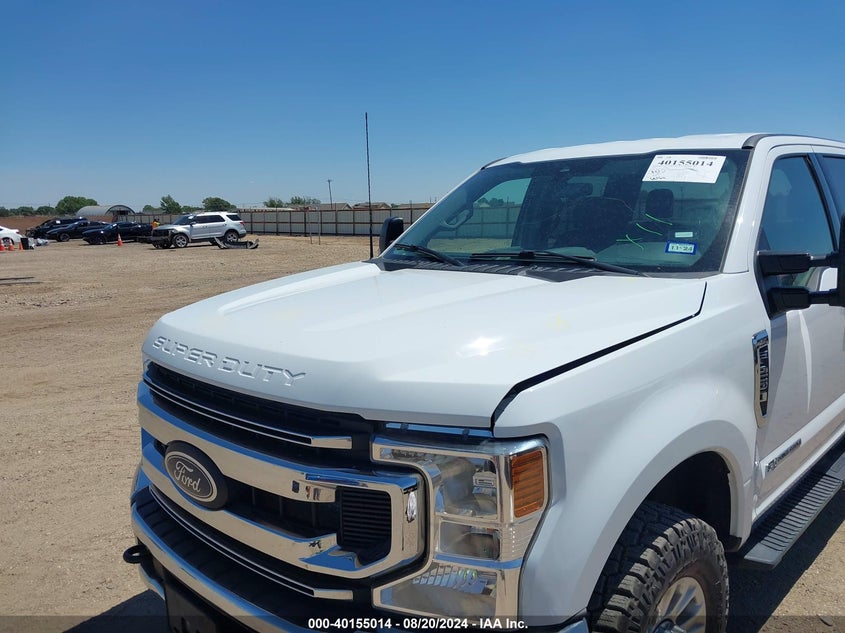 2022 Ford F-250 Xlt VIN: 1FT7W2BT8NEF30663 Lot: 40155014