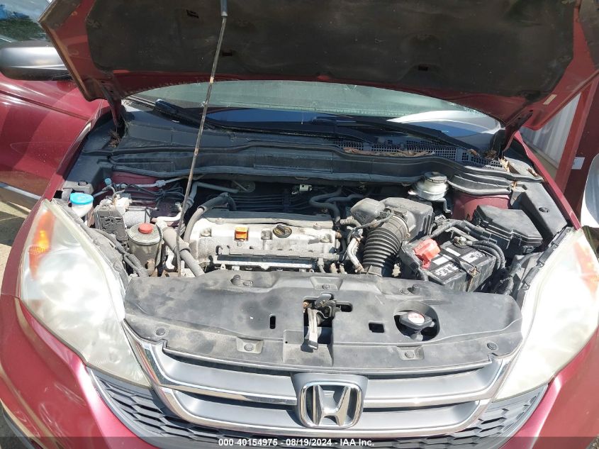 2010 Honda Cr-V Lx VIN: 5J6RE4H39AL055202 Lot: 40154975