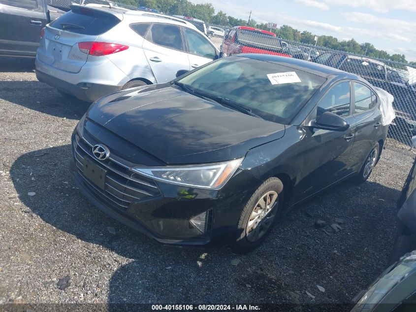 2019 Hyundai Elantra Se VIN: KMHD74LF0KU821207 Lot: 40155106